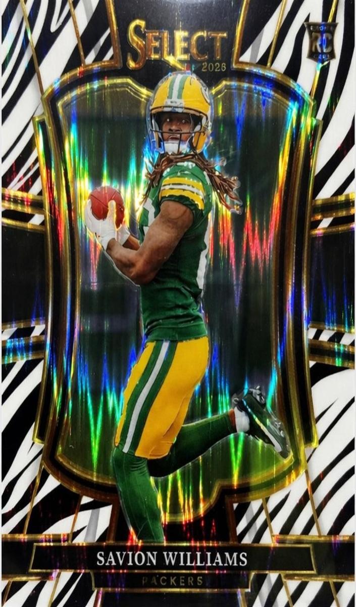 Savion Williams 2025 Select Football card
