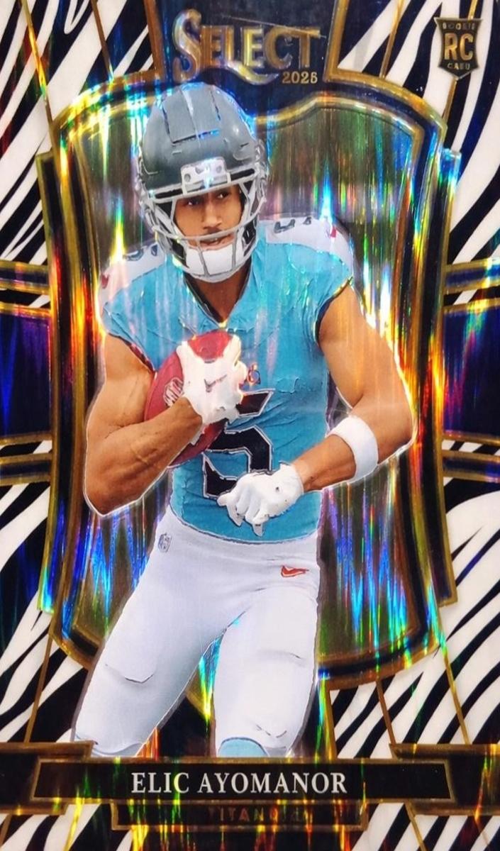 Elic Ayomanor 2025 Select Football card