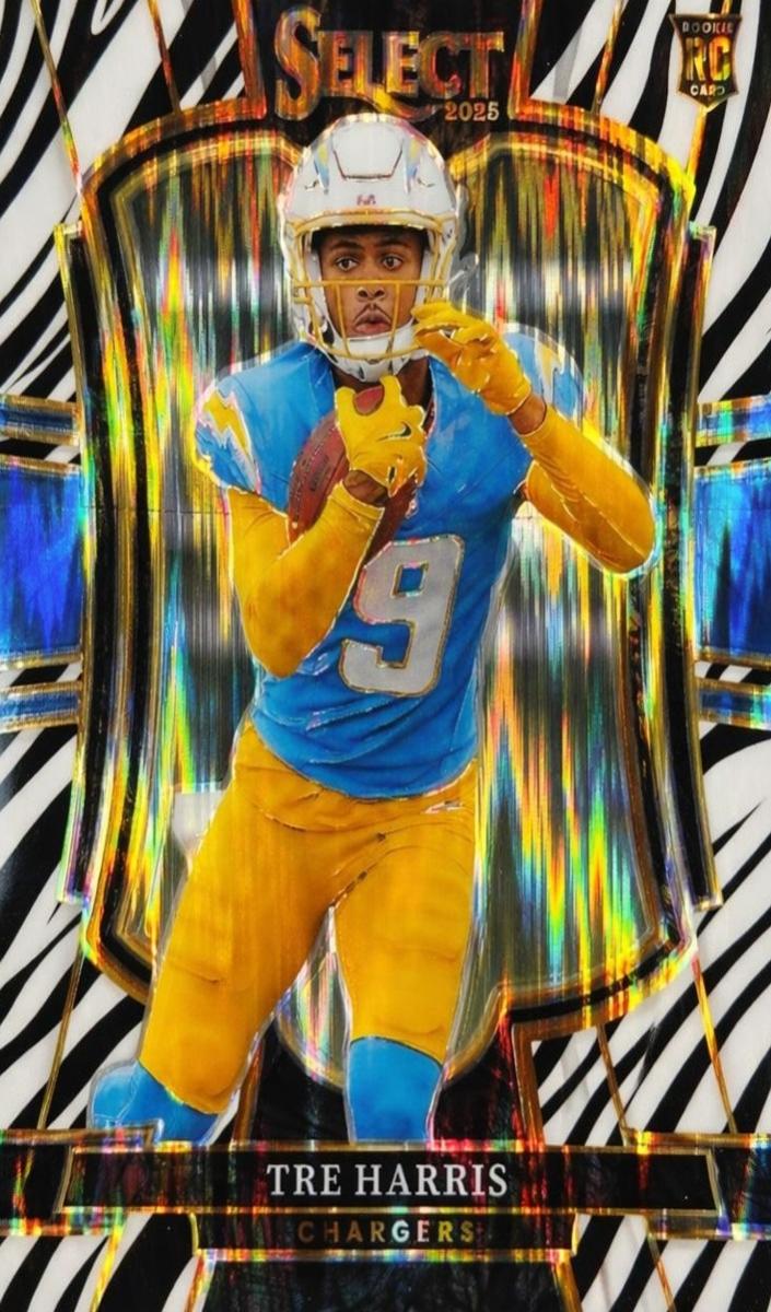 Tre Harris 2025 Select Football card