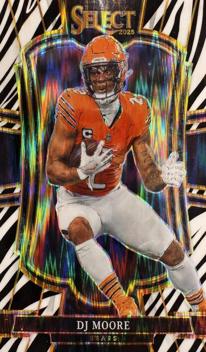 DJ Moore 2025 Select Football card
