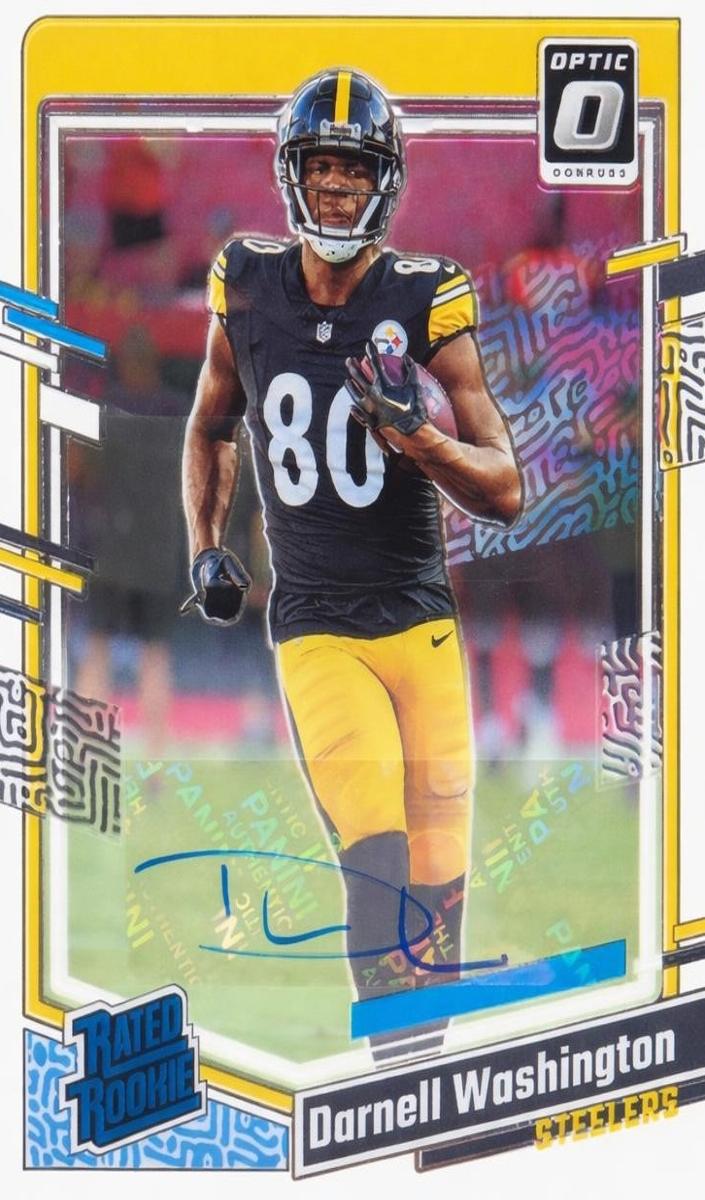 Darnell Washington 2023 Donruss Optic Football card