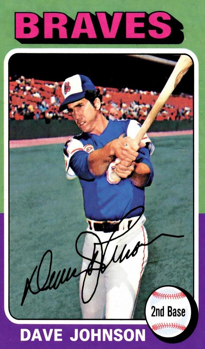 1975 Topps Dave Johnson #57 card