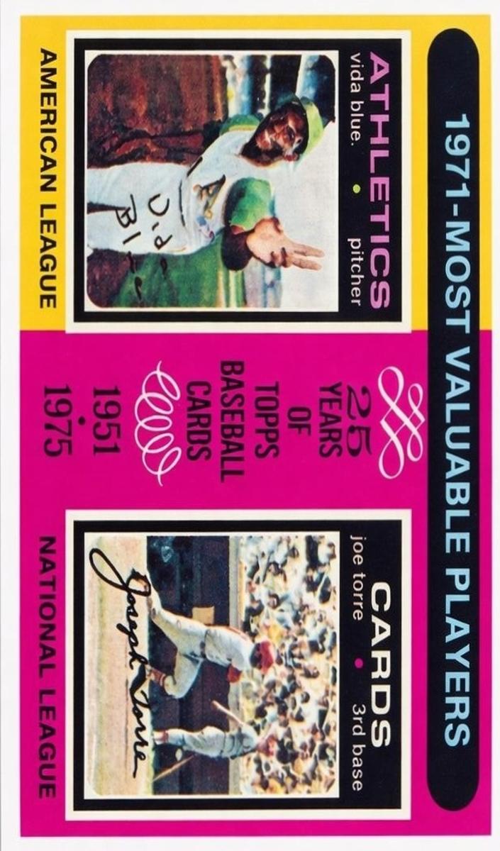 1975 Vida Blue #209
