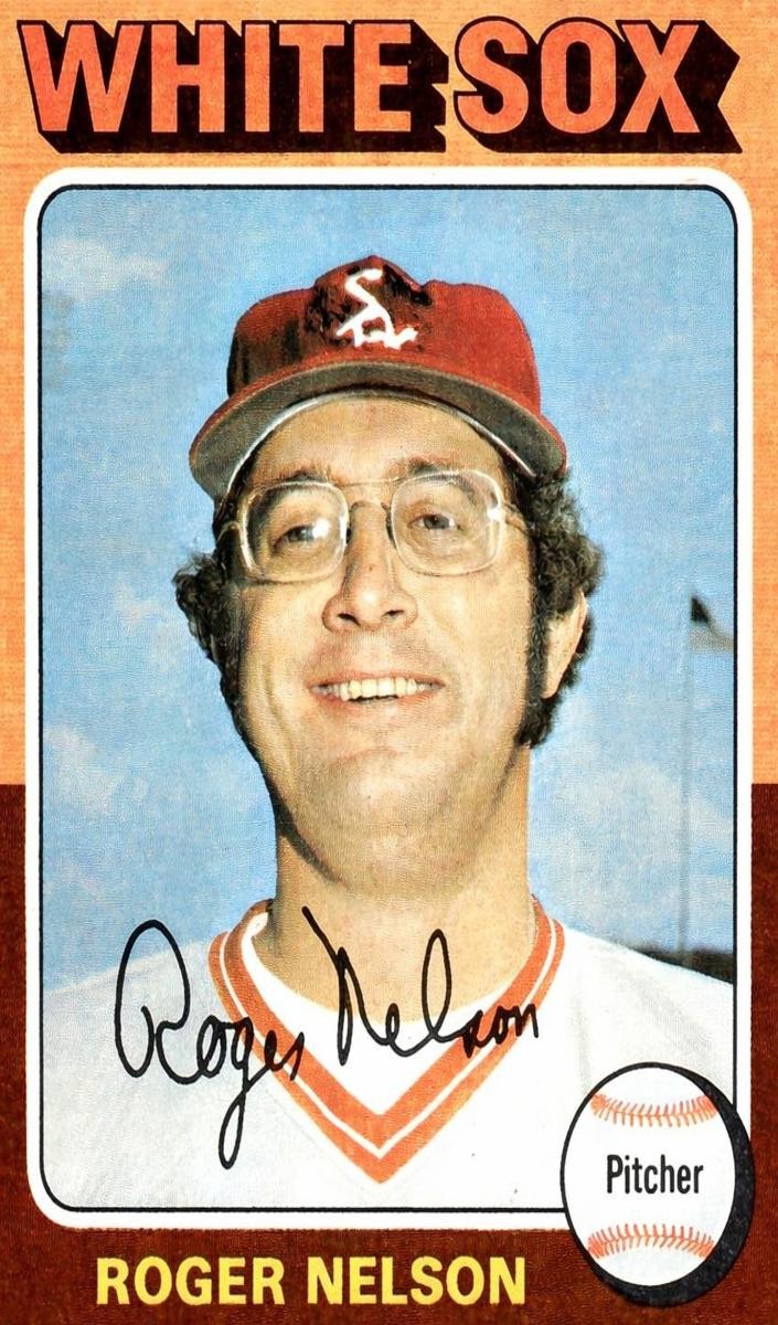 1975 Topps Roger Nelson #572 card