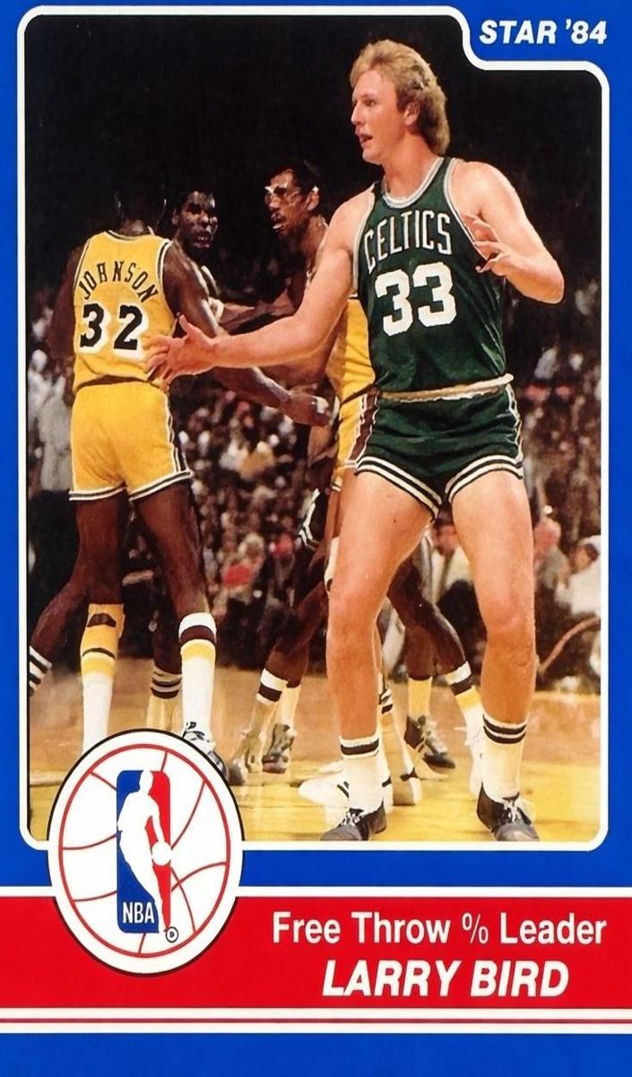 1984 Larry Bird [Free Throw % Leader] #15