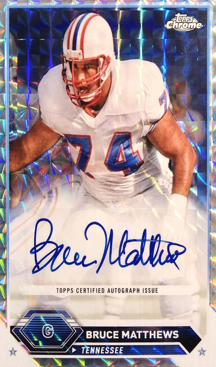 2023 Topps Composite Bruce Matthews #TCA-BM card