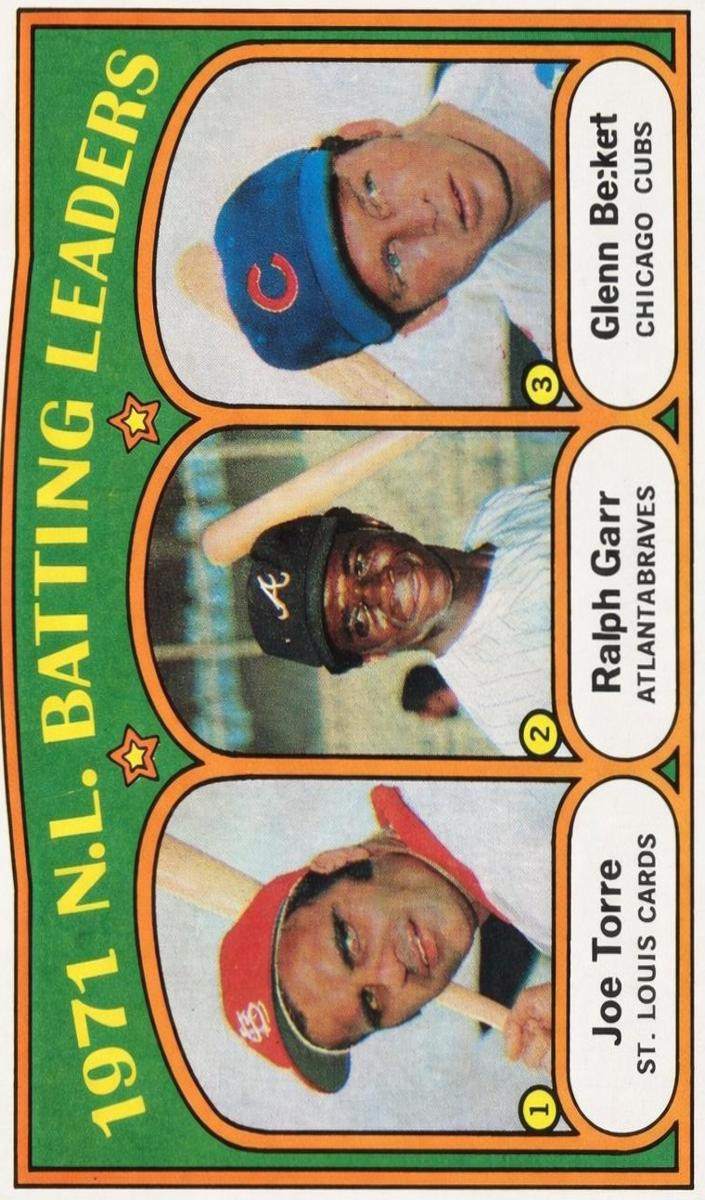 1972 NL Batting Leaders #85