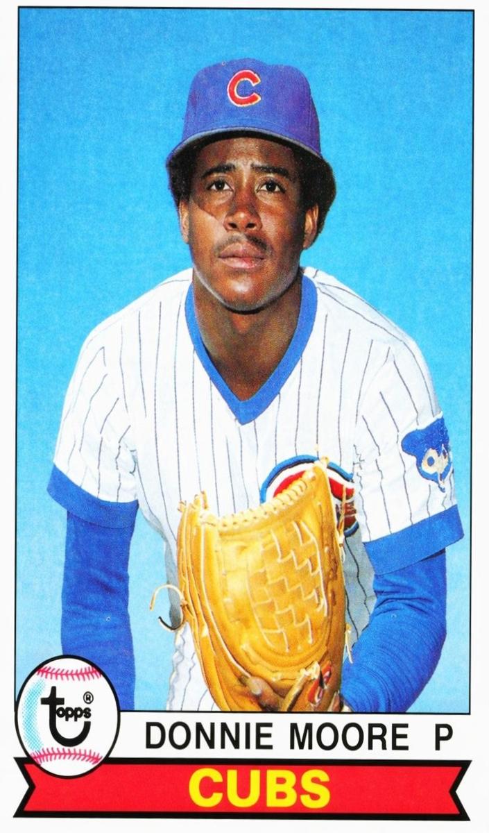 1979 Topps Donnie Moore #17 card