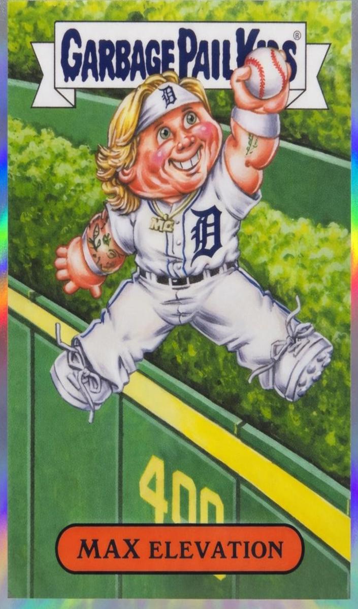 2024 Topps Bowman Chrome Bowman Garbage Pail Kids #BGP7 Max Elevation front