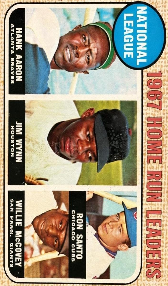 1968 NL Home Run Leaders #5