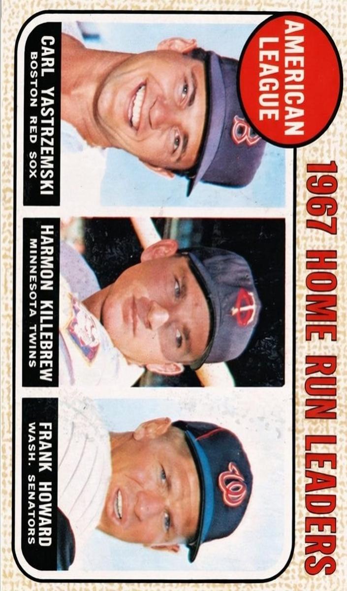 1968 AL Home Run Leaders #6