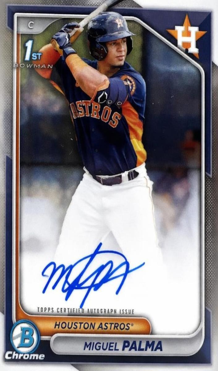 Miguel Palma 2024 Bowman Chrome Baseball card