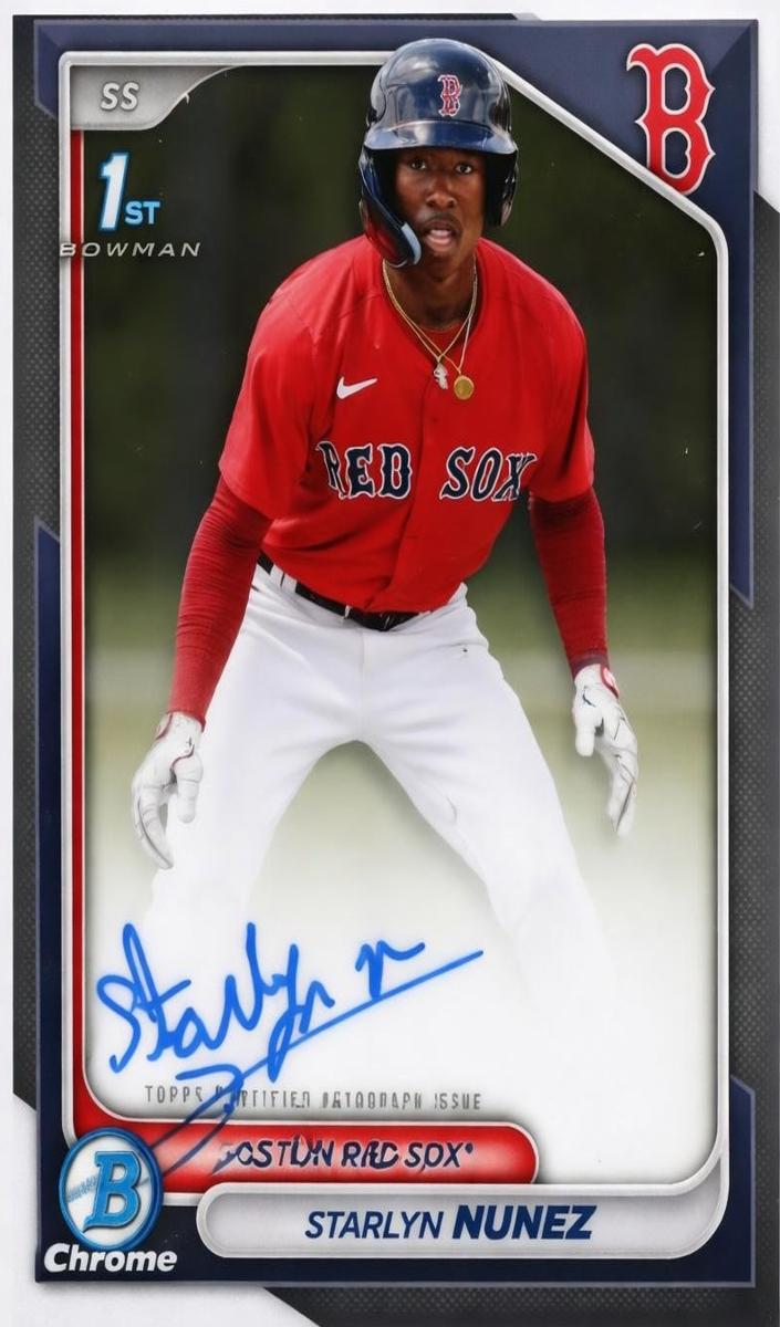 Starlyn Nunez 2024 Bowman Chrome Baseball card