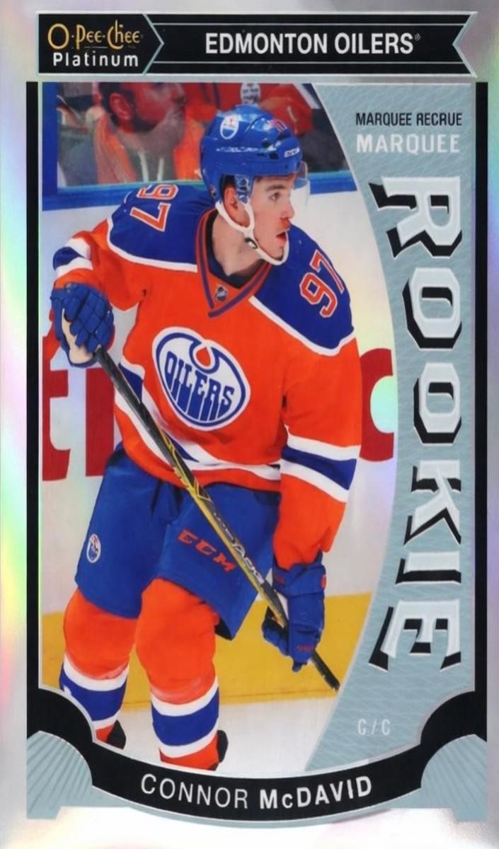 2015 O-Pee-Chee Platinum Marquee Rookies Connor McDavid #M1 card
