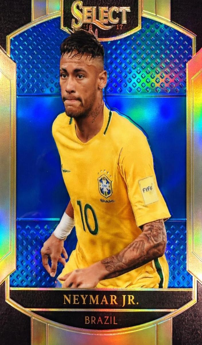 2016 Panini Select Neymar Jr. [Blue] #21 card