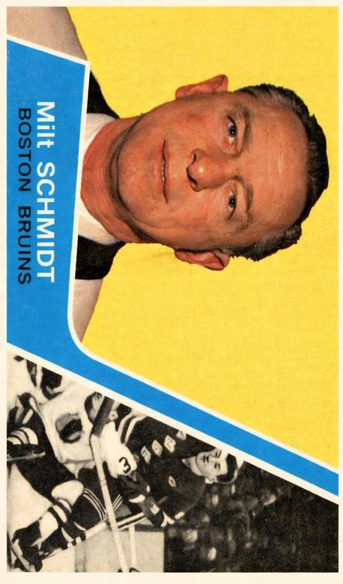 1963 Topps Milt Schmidt #1 card