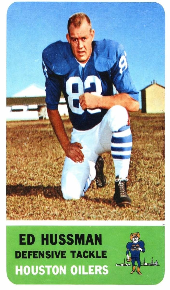 1962 Ed Hussman #55