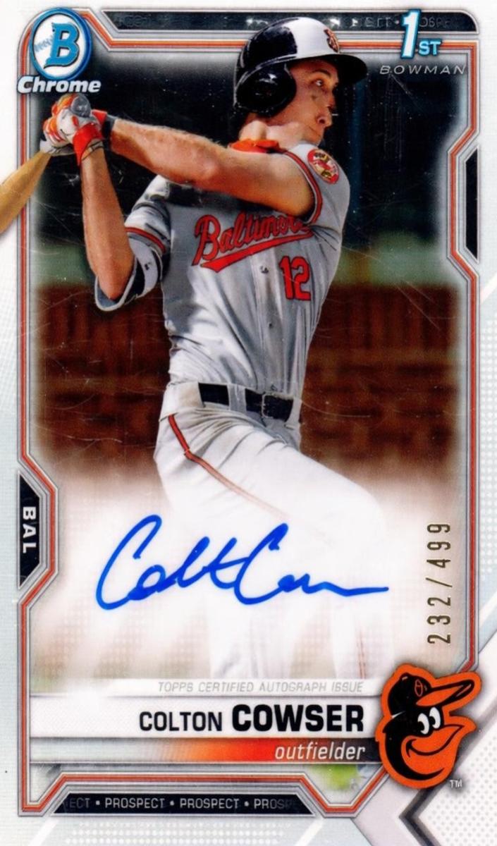 2021 Colton Cowser [Refractor] #CDA-CC