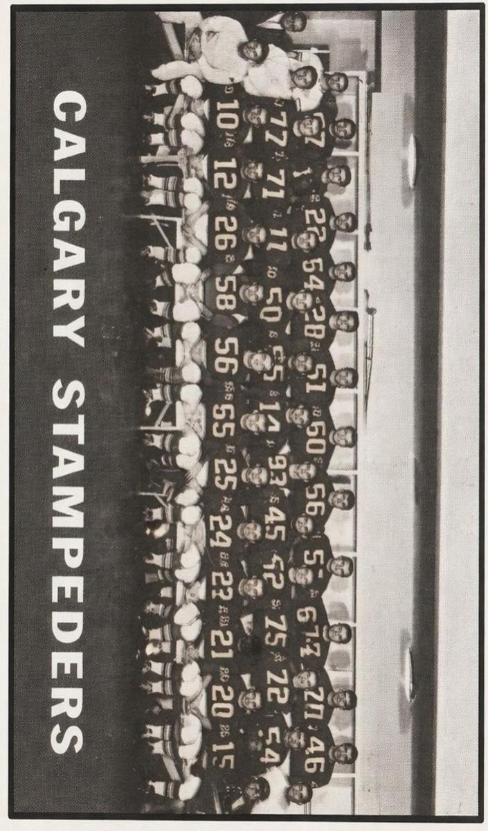 1961 Calgary Stampeders #29