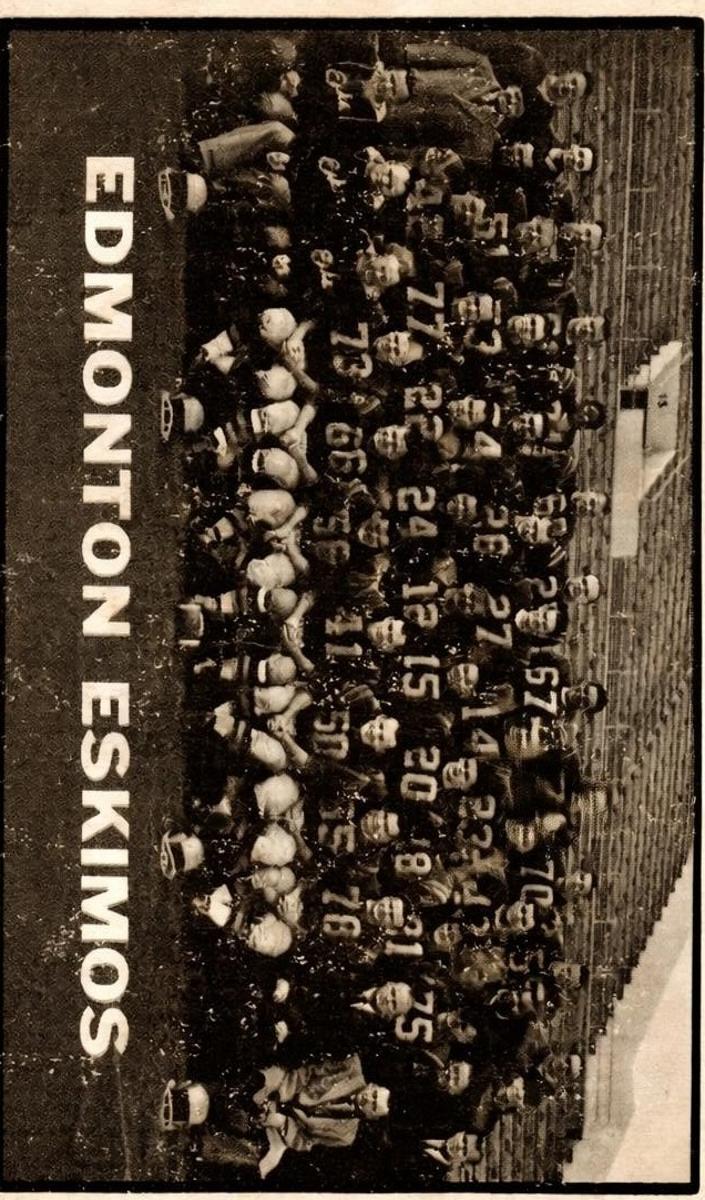 1961 Edmonton Eskimos #43