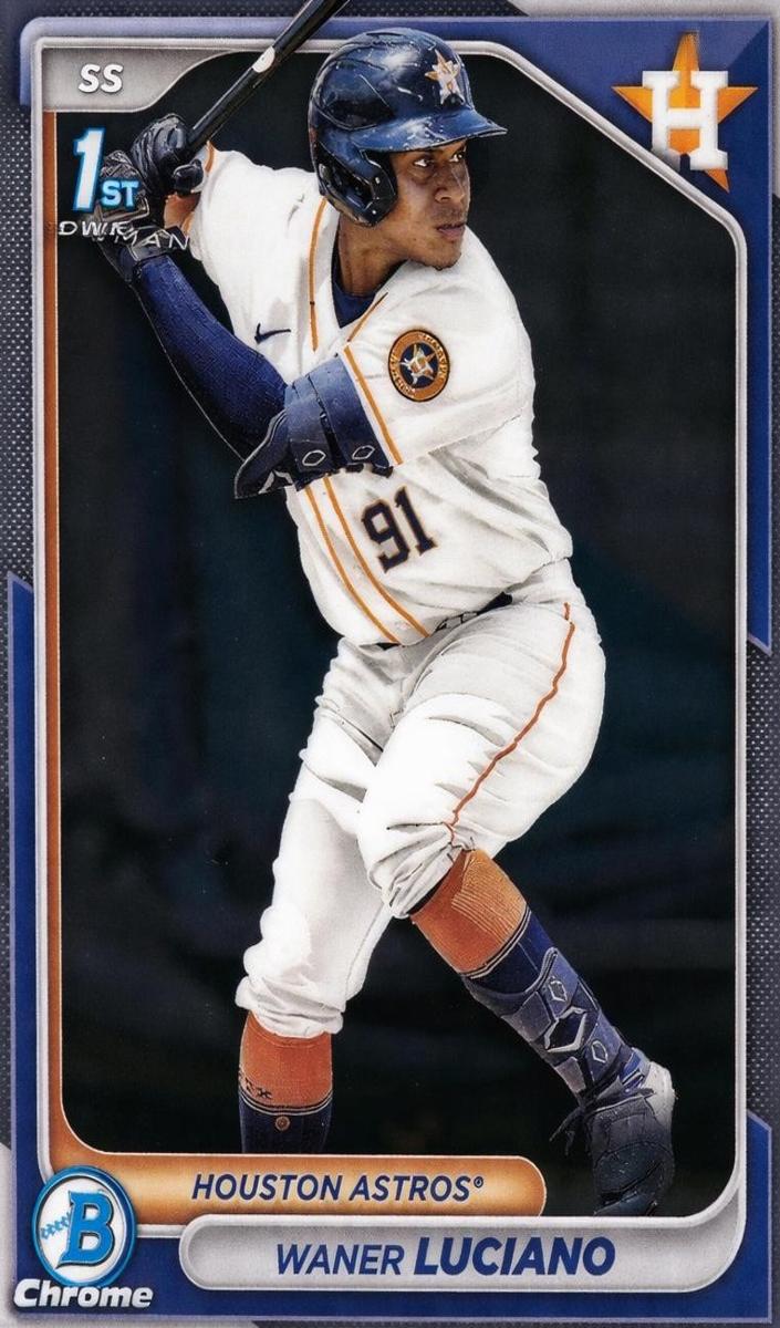 Waner Luciano 2024 Bowman Chrome Prospects card