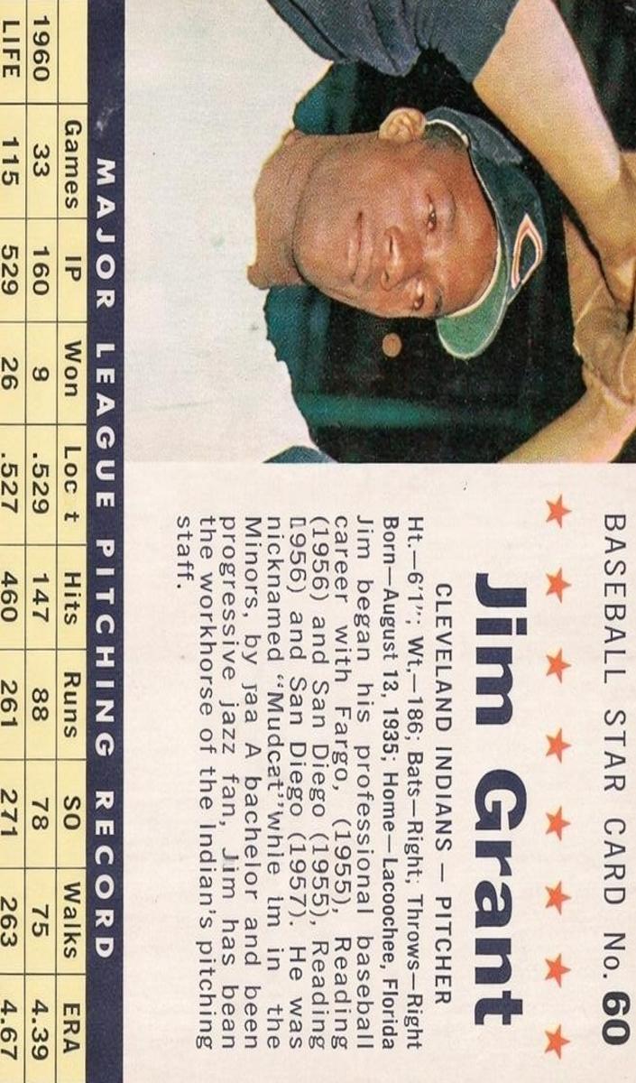 1961 Jim Grant [Perforated] #60