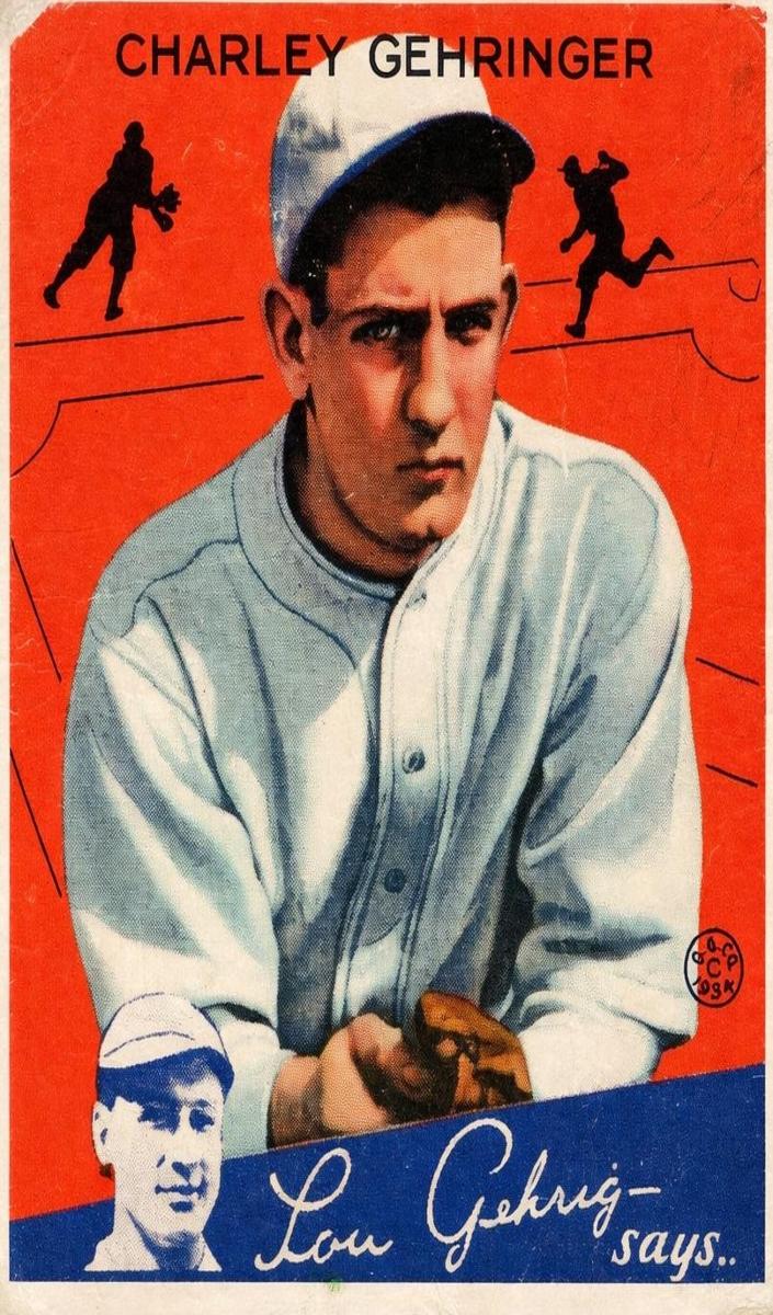 1934 Charley Gehringer #23