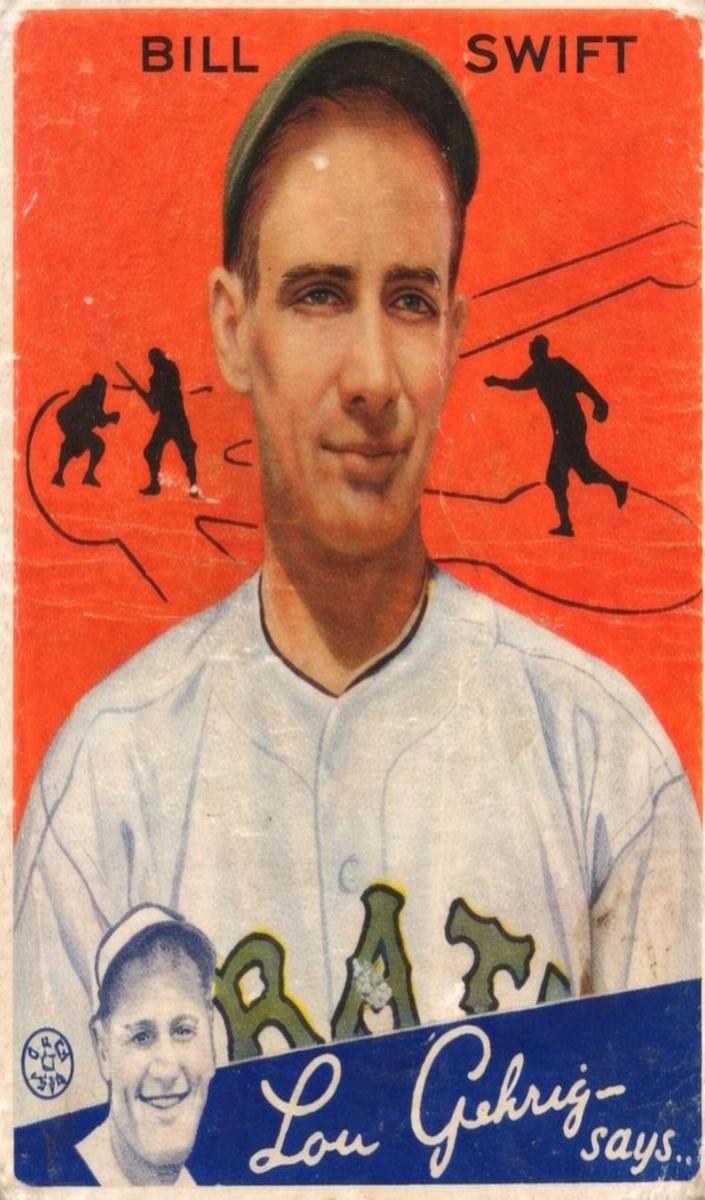 Bill Swift 1934 R320 Goudey Baseball