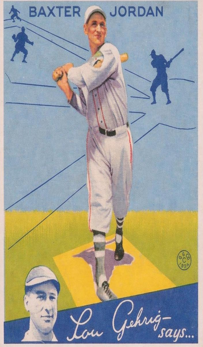 1934 Baxter Jordan #31