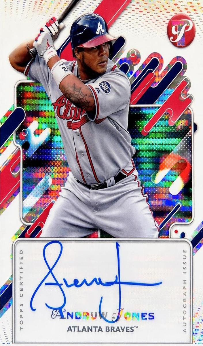 2025 Topps Pristine Andruw Jones #PA-AJ card