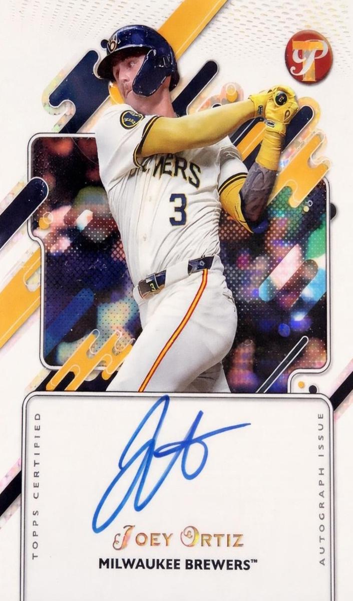 2025 Topps Pristine Joey Ortiz #PA-JO card
