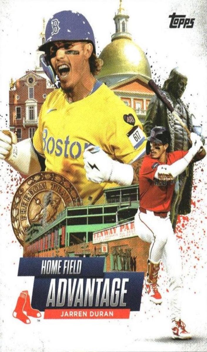 Jarren Duran 2025 Topps Home Field Advantage Baseball