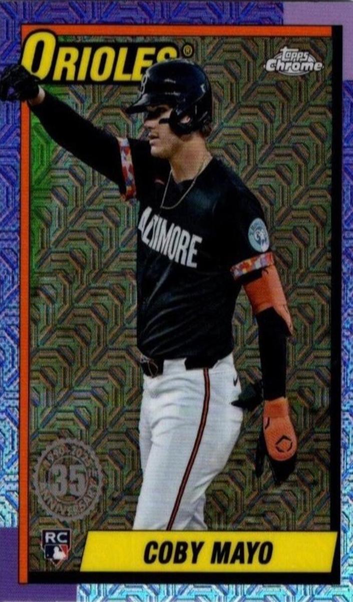2025 Topps Coby Mayo #T90C-21 card