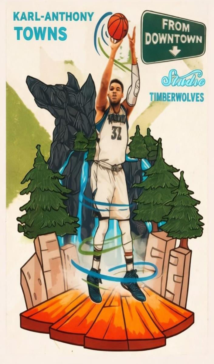 2016 Karl-Anthony Towns #FD3