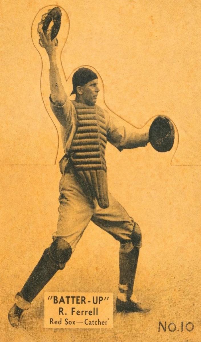 1934 R318 Batter-Up Rick Ferrell #10 card