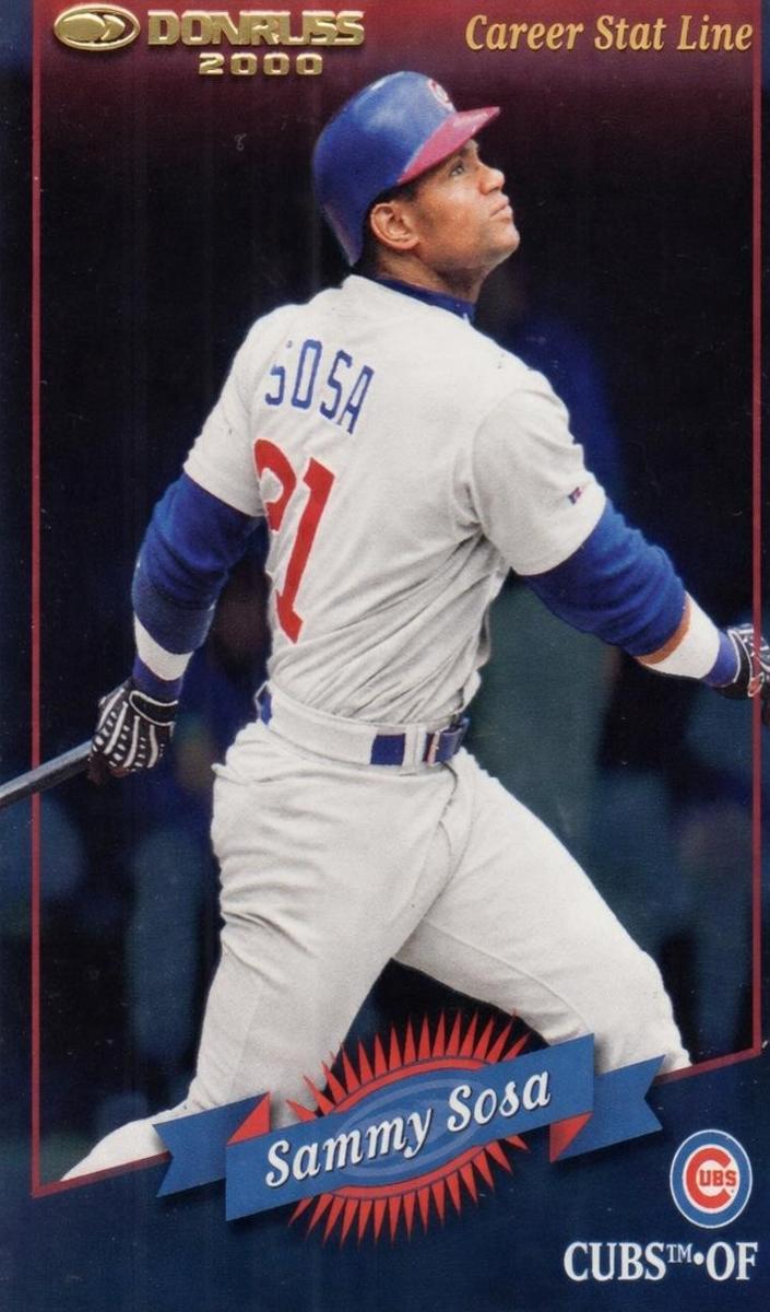 2001 Sammy Sosa [Stat Line Career] #7