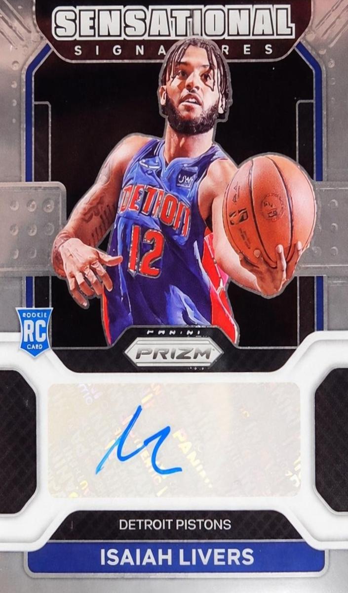 2021 Panini Prizm Isaiah Livers #SS-ILV card
