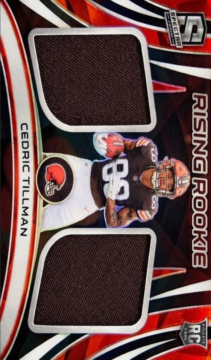 2023 Panini Spectra Cedric Tillman #RRM-CTI card