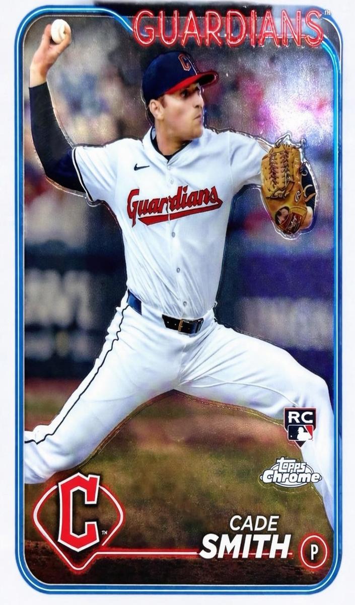 Cade Smith 2024 Chrome Update card