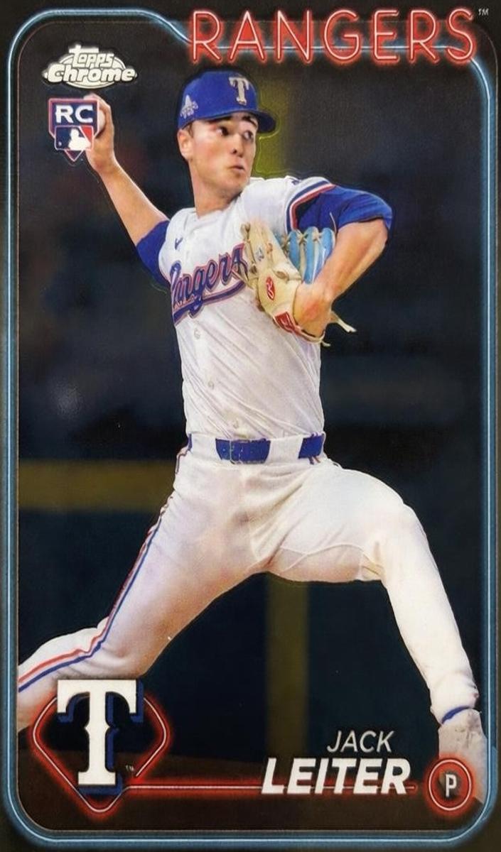 Jack Leiter 2024 Chrome Update card