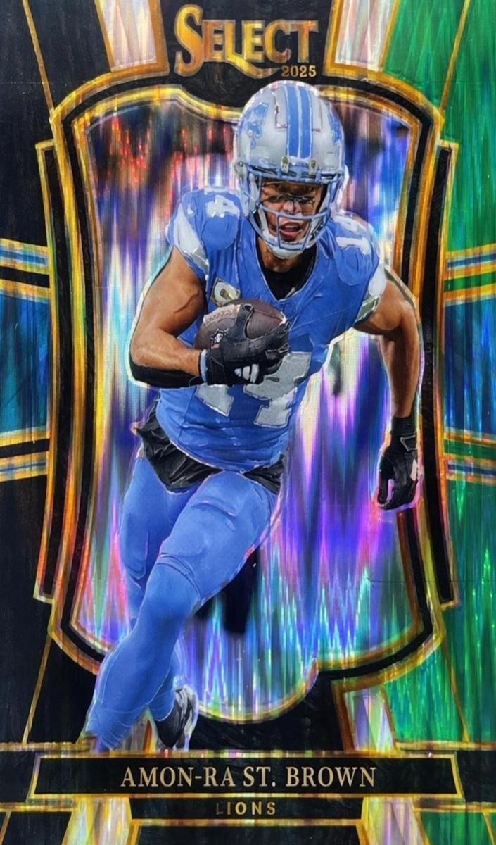 Amon-Ra St. Brown 2025 Select Football card