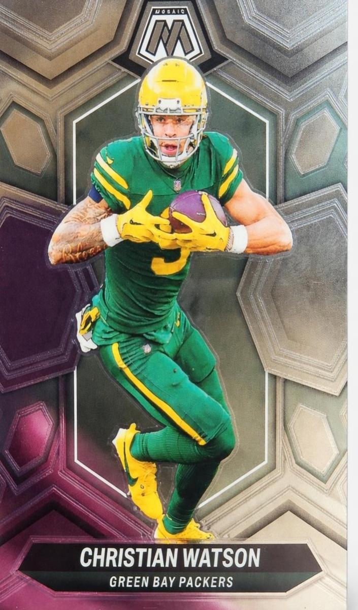 Christian Watson 2024 Mosaic Football card