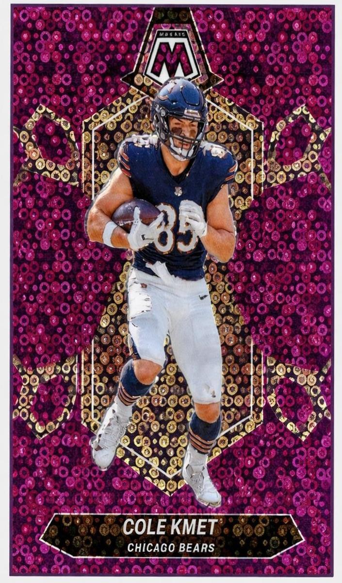 Cole Kmet 2024 Mosaic Football card