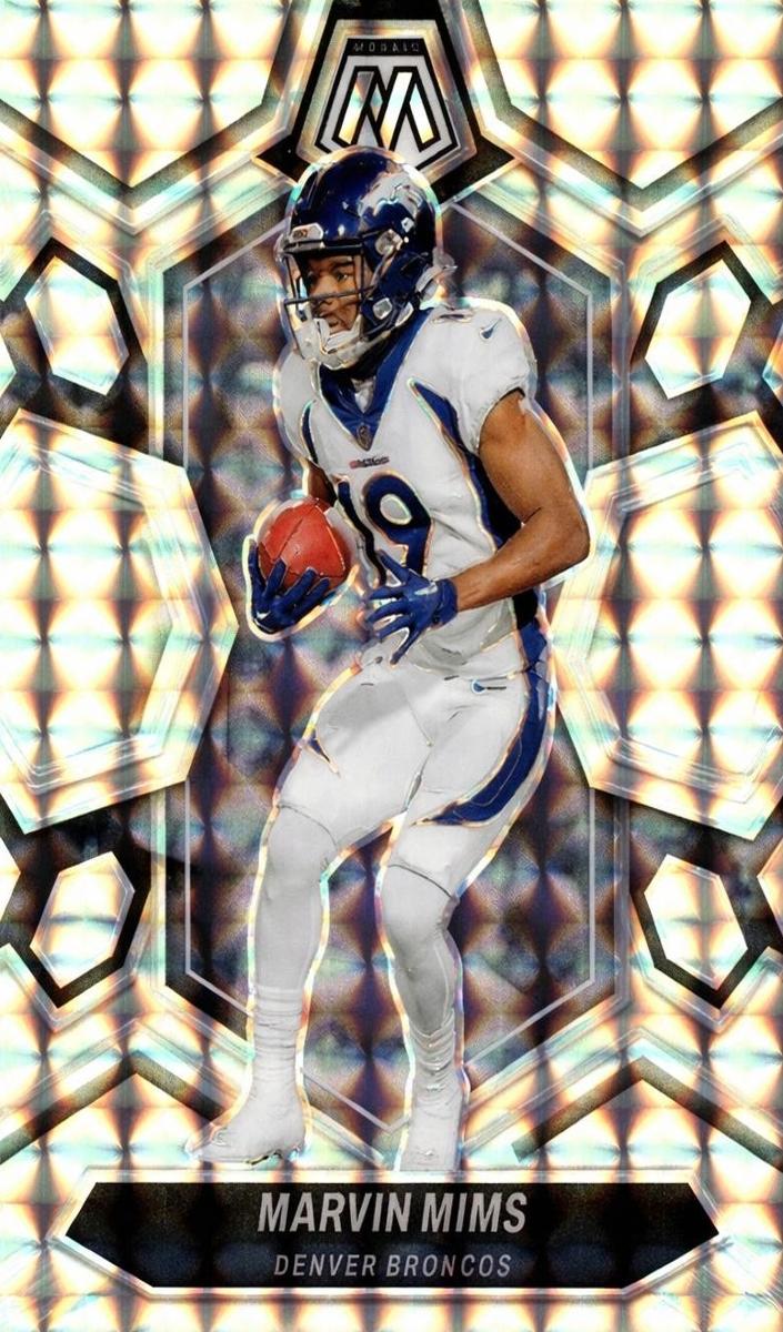 Marvin Mims 2024 Mosaic Football card