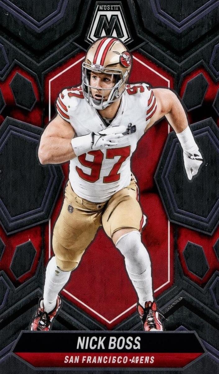 Nick Bosa 2024 Mosaic Football card