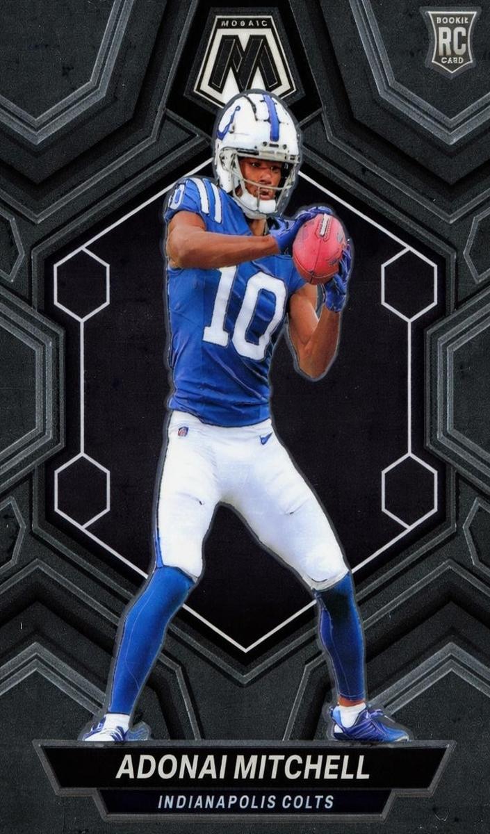 Adonai Mitchell 2024 Mosaic Football card