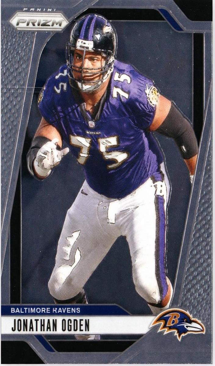 Jonathan Ogden 2024 Prizm Football card