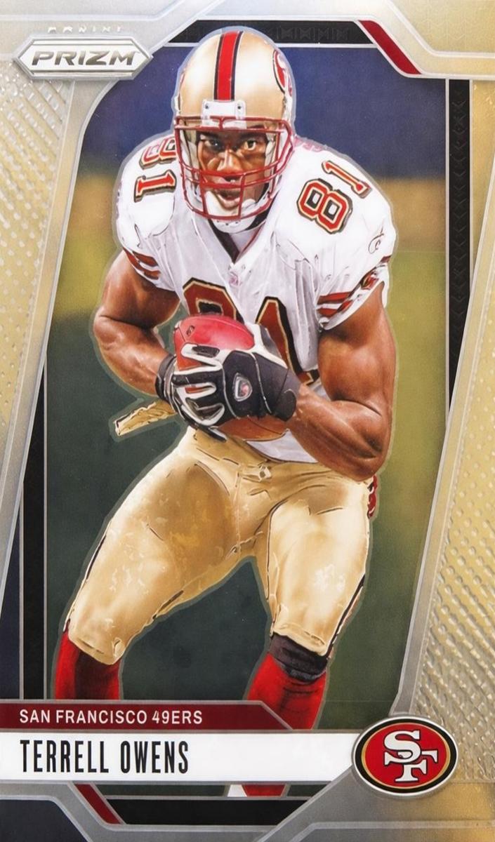 Terrell Owens 2024 Prizm Football card