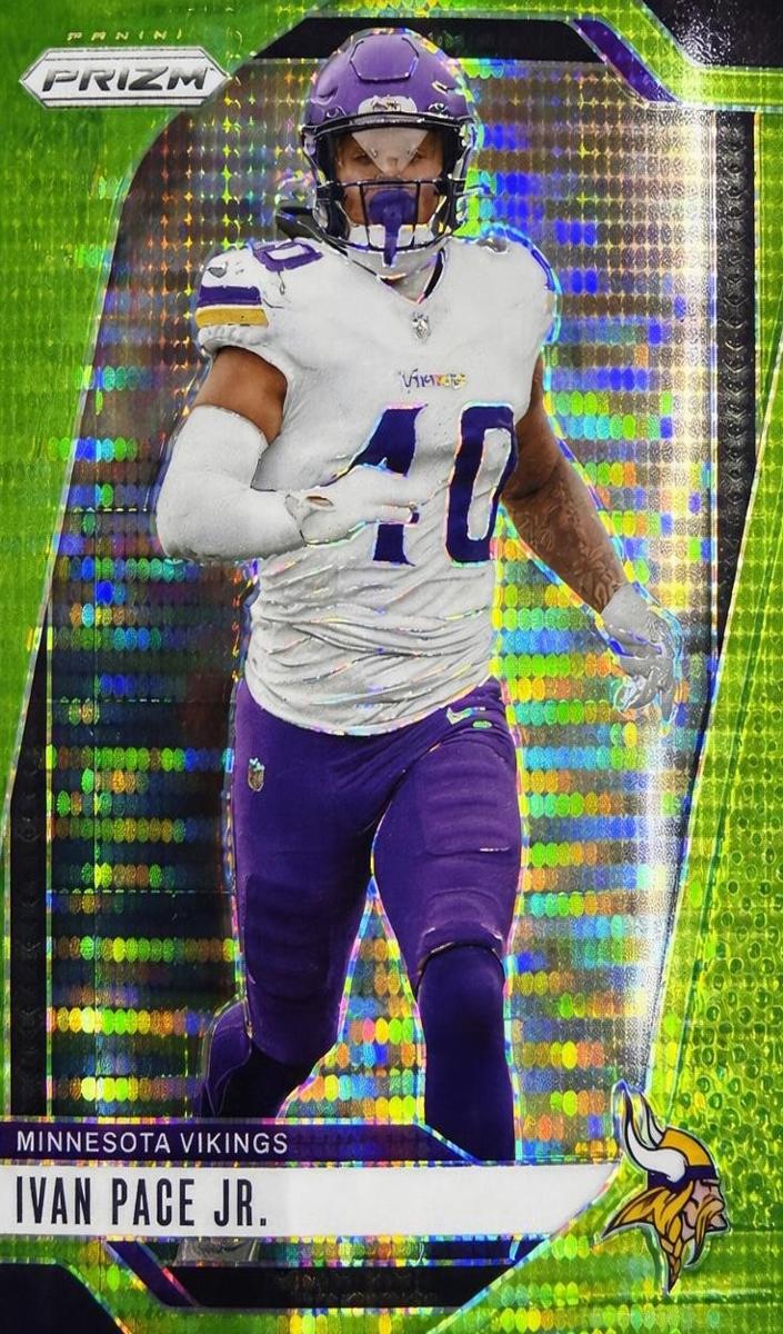 Ivan Pace Jr. 2024 Prizm Football card
