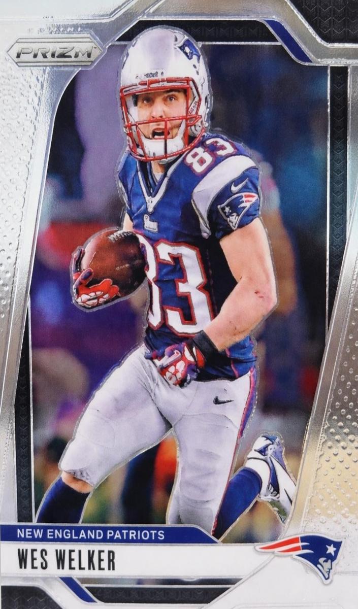 Wes Welker 2024 Prizm Football card
